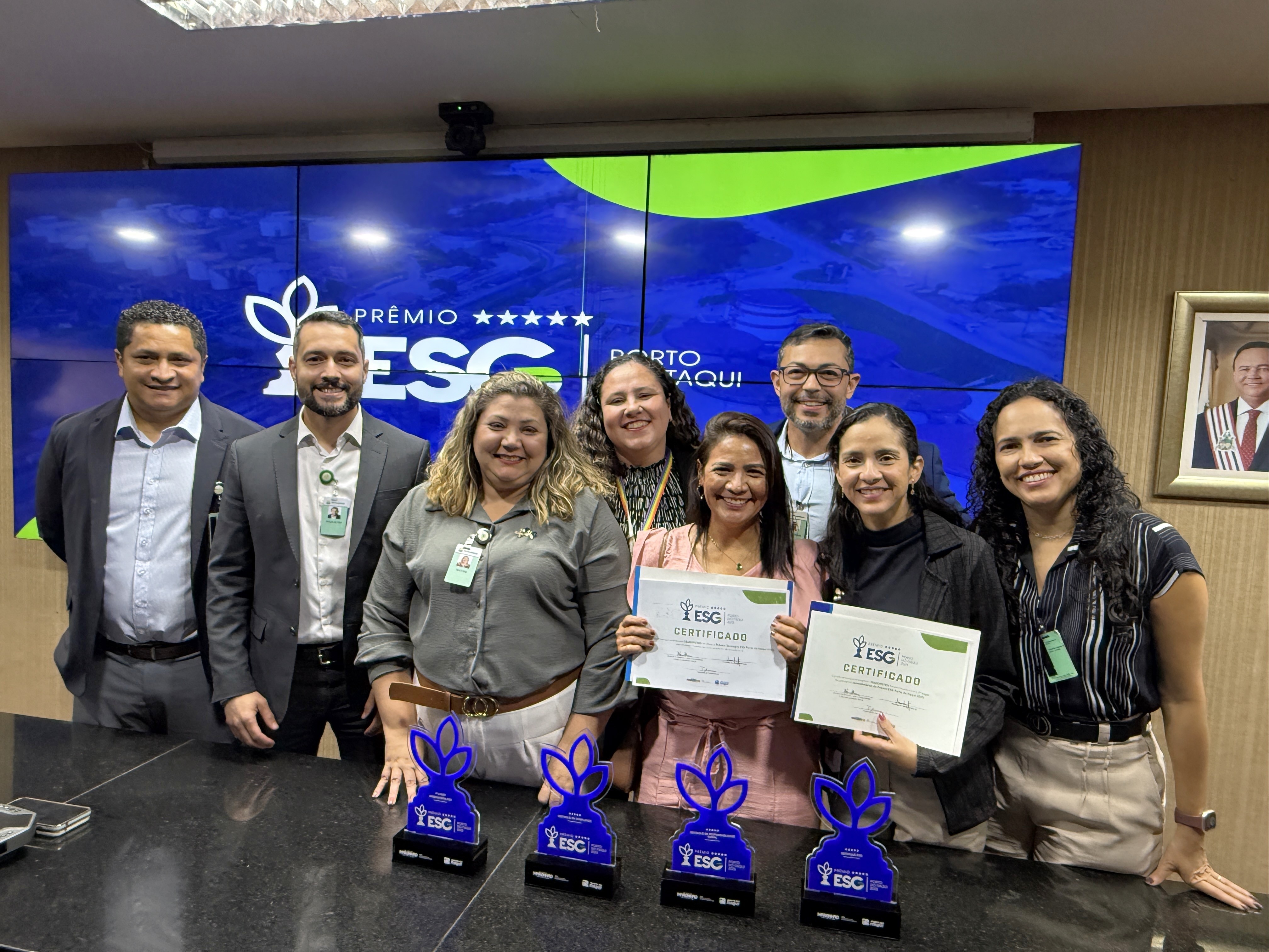 Transpetro recebe o título de Empresa Destaque ESG 2025 do Porto de Itaqui (MA)