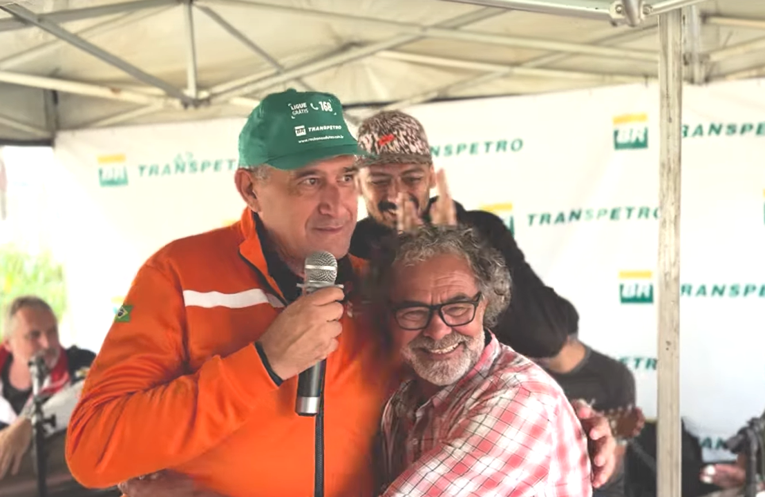 Presidente com lideranças