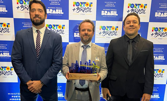 Terminal da Transpetro é premiado na 4ª edição do Prêmio Portos + Brasil
